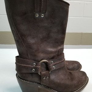 Frye-Carmen Harness Boots